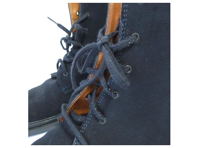 Botines cortos de ante TOD'S Negro - vista 20