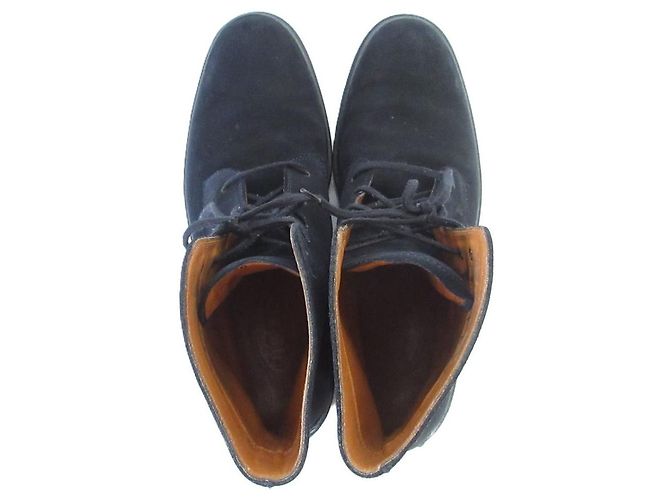 Botines cortos de ante TOD'S Negro - vista 4