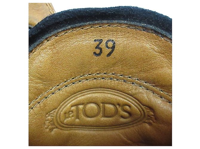 Botines cortos de ante TOD'S Negro - vista 9