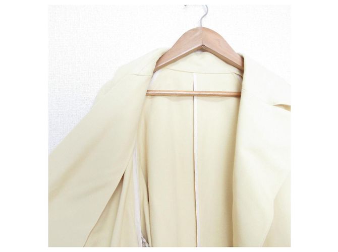 Autre Marque Abrigo largo SHIPS Over Trench Coat Long Coat Amarillo - vista 6
