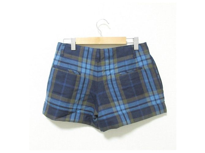 Autre Marque Short de lã xadrez O'Neil of Dublin Azul - vista 2