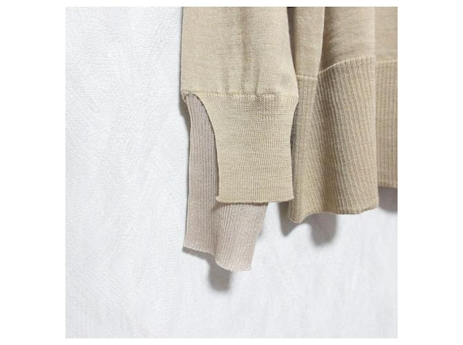 Autre Marque Simplicite Wollstrickpullover Beige - Ansicht 5