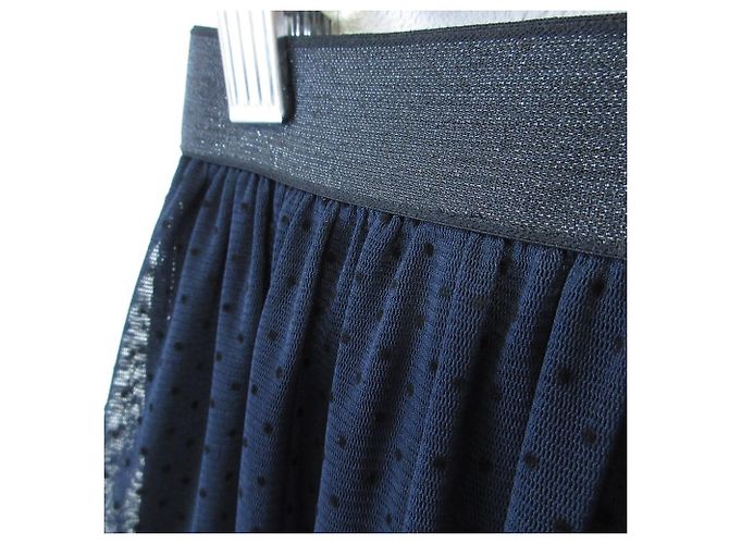 Autre Marque Falda ajustada 2WAY de tul Curensology Azul Azul marino - vista 3