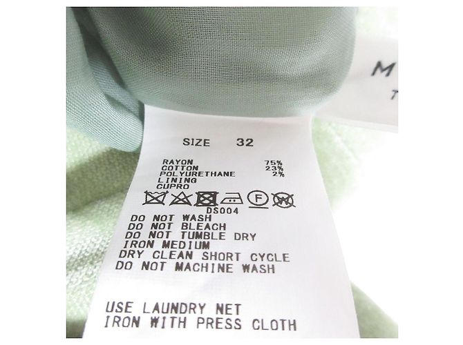 Autre Marque Pantalones rectos de terciopelo elástico MACPHEE Verde - vista 7