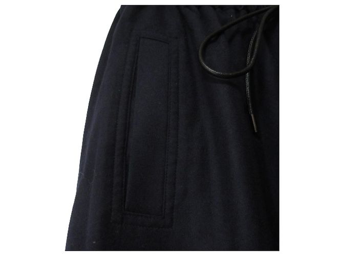 Autre Marque Langer Rock mit geraffter Taille CYCLAS Blau Marineblau - Ansicht 3