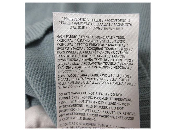 Jil Sander Woll-Strickpullover mit kurzen Ärmeln und Cropped-Schnitt Blau - Ansicht 8