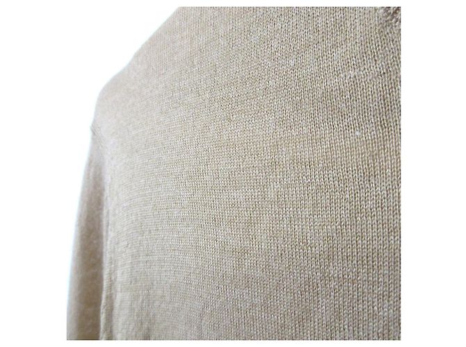 Burberry Strickpullover mit hohem Ausschnitt aus Kaschmir-Seiden-Mischung Bronze - Ansicht 3