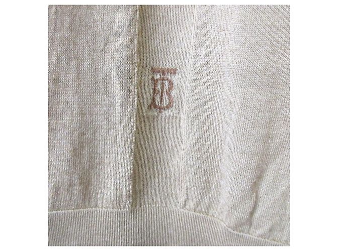 Burberry Strickpullover mit hohem Ausschnitt aus Kaschmir-Seiden-Mischung Bronze - Ansicht 4