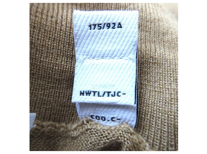 Burberry Strickpullover mit hohem Ausschnitt aus Kaschmir-Seiden-Mischung Bronze - Ansicht 7