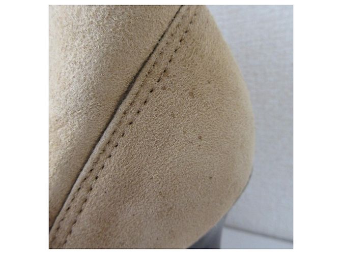 Jimmy Choo High Heel Shearling Boots Bronze Kamel - Ansicht 12