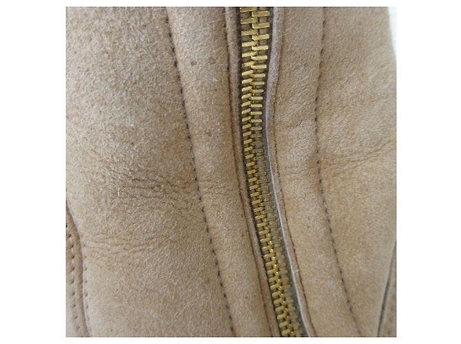 Jimmy Choo High Heel Shearling Boots Bronze Kamel - Ansicht 13
