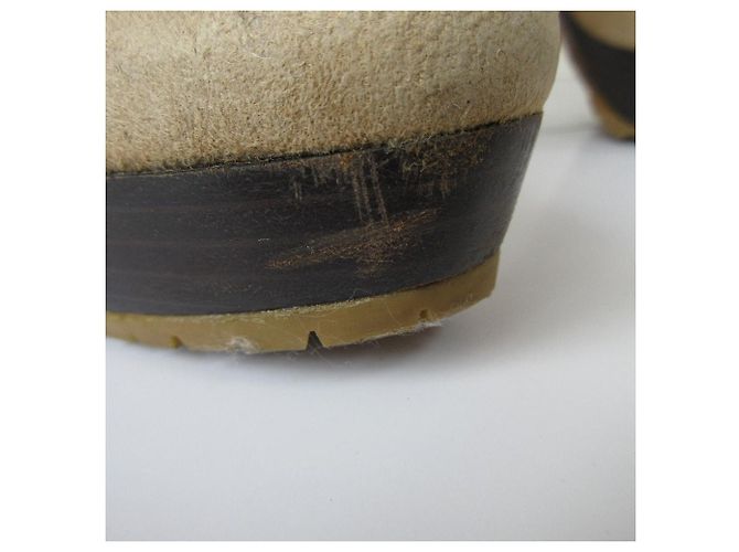 Jimmy Choo High Heel Shearling Boots Bronze Kamel - Ansicht 18