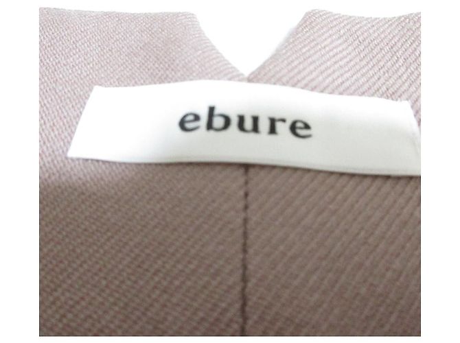 Autre Marque Falda larga ajustada de talle alto con botón frontal ebure Púrpura - vista 5