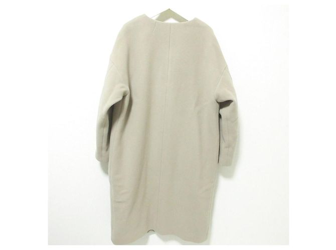 Autre Marque Untitled PONTETORTO No Collar Coat Beige - view 2