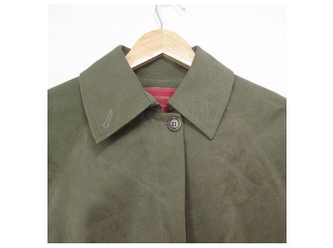 Autre Marque Abrigo con forro de piel HAUTE Verde - vista 4