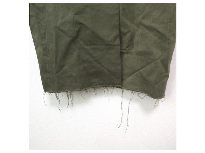 Autre Marque Abrigo con forro de piel HAUTE Verde - vista 9