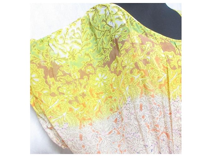 Autre Marque Vestido ALICE de Diane von Furstenberg Amarillo - vista 4