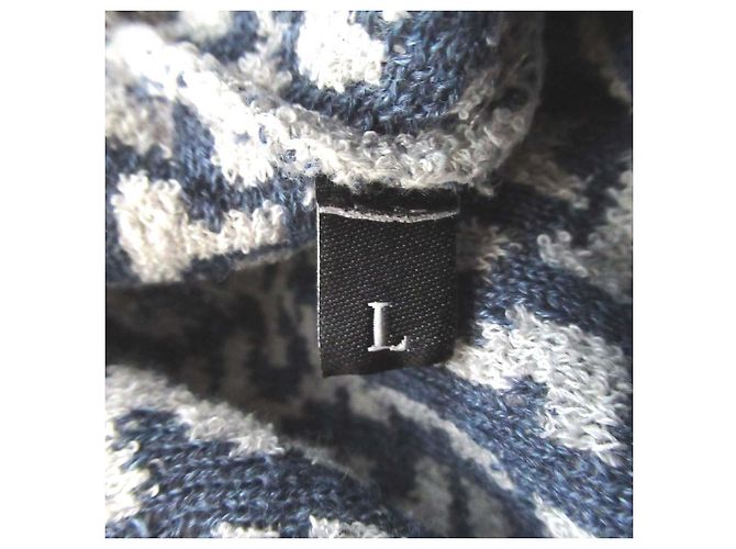 Autre Marque DIESEL K-RONAN-MON Strickware mit langen Ärmeln Braun Marineblau - Ansicht 5