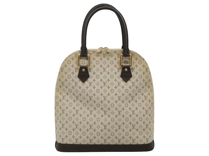 Louis Vuitton Alma Mini Lin Monogram Cachi - vista 2