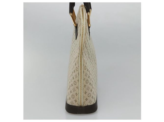 Louis Vuitton Alma Mini Lin Monogram Cachi - vista 4