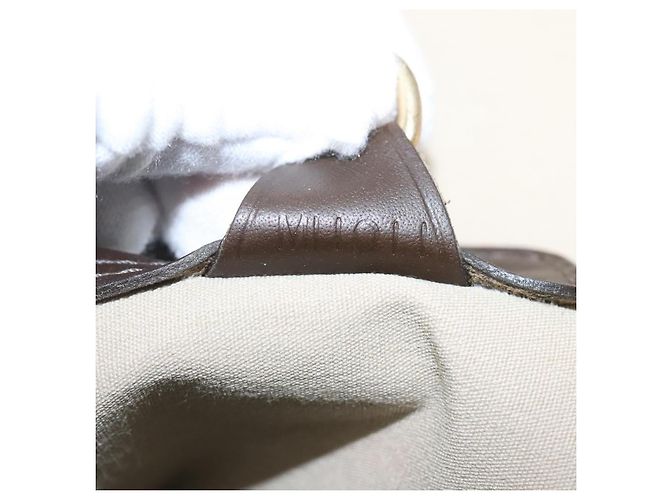 Louis Vuitton Alma Mini Lin Monogram Cachi - vista 7