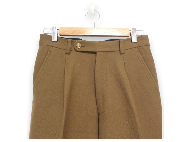 Autre Marque Pantalones de lana MADISONBLUE Castaño - vista 3