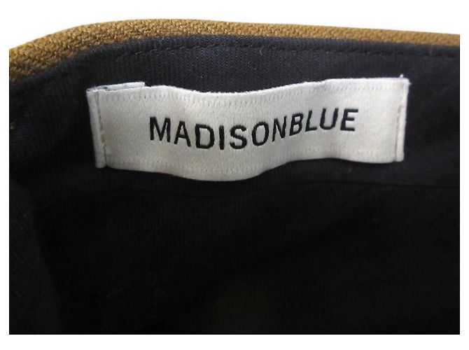 Autre Marque Pantalones de lana MADISONBLUE Castaño - vista 8
