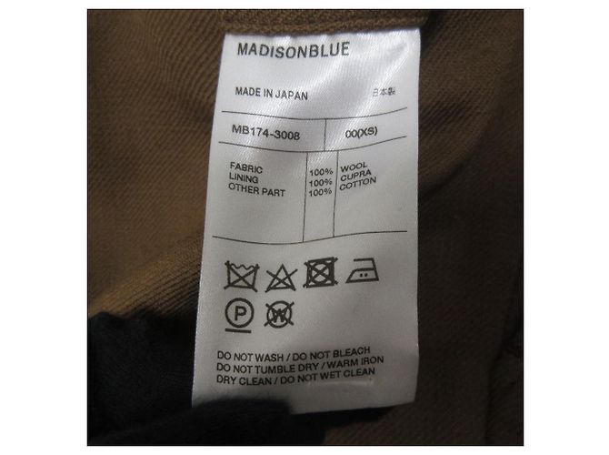 Autre Marque Pantalones de lana MADISONBLUE Castaño - vista 9