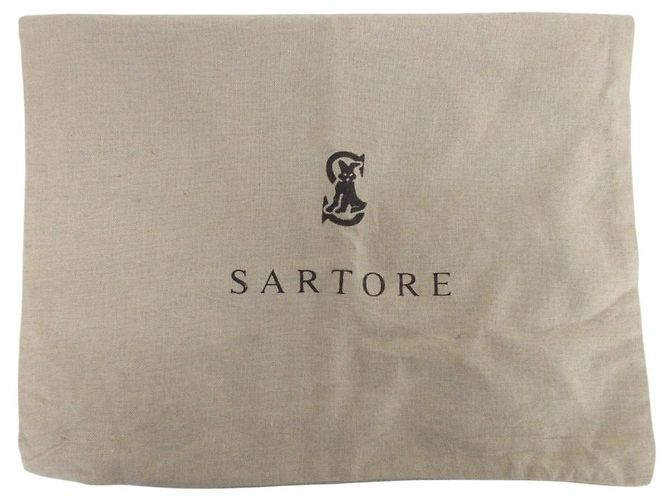Autre Marque Botas largas de cuero Sartore Castaño - vista 10