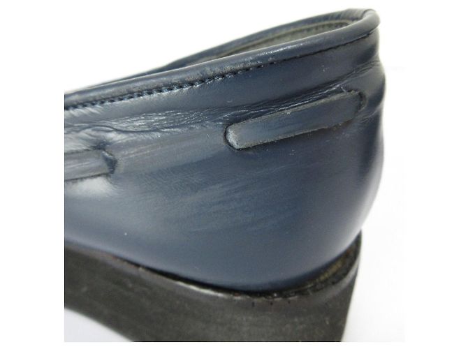 Autre Marque Mocassino slip-on in pelle Soft Glass con dettaglio Blu Blu navy - vista 12