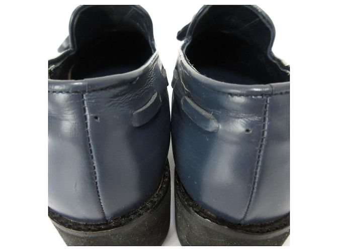 Autre Marque Mocassino slip-on in pelle Soft Glass con dettaglio Blu Blu navy - vista 16