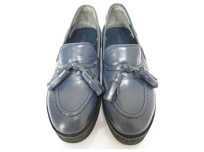 Autre Marque Mocassino slip-on in pelle Soft Glass con dettaglio Blu Blu navy - vista 2