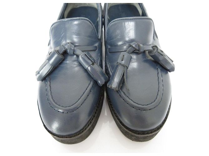 Autre Marque Mocassino slip-on in pelle Soft Glass con dettaglio Blu Blu navy - vista 6
