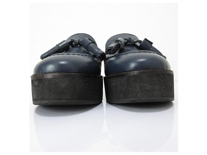Autre Marque Mocassino slip-on in pelle Soft Glass con dettaglio Blu Blu navy - vista 9