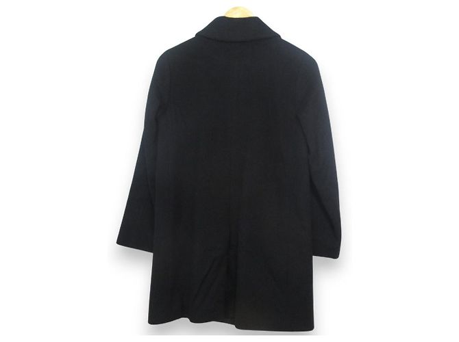 Autre Marque Abrigo de mezcla de lana Mackintosh Negro - vista 2