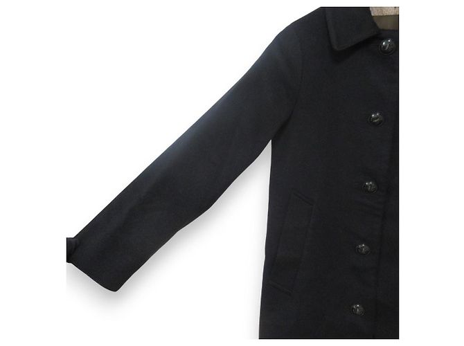 Autre Marque Abrigo de mezcla de lana Mackintosh Negro - vista 7