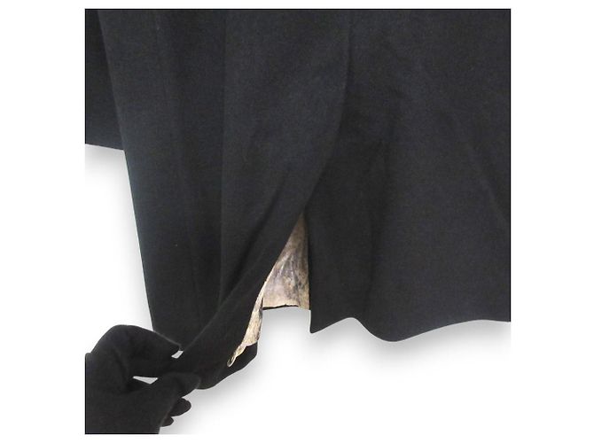 Autre Marque Abrigo de mezcla de lana Mackintosh Negro - vista 9