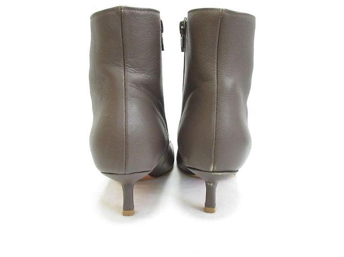 Autre Marque Brentella Leder Kurzstiefel Braun - Ansicht 3