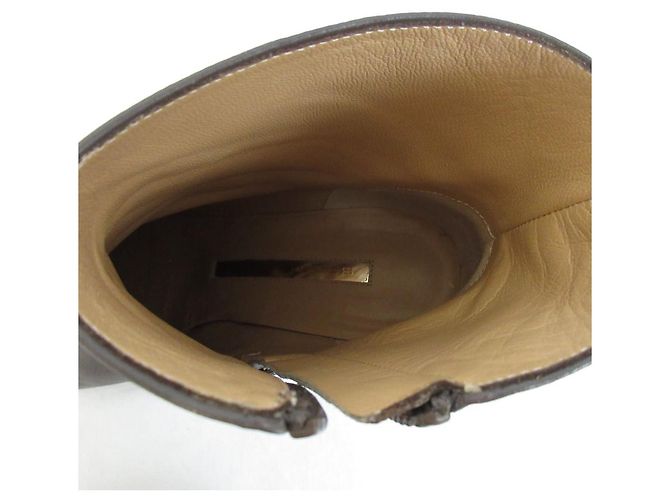 Autre Marque Brentella Leder Kurzstiefel Braun - Ansicht 5