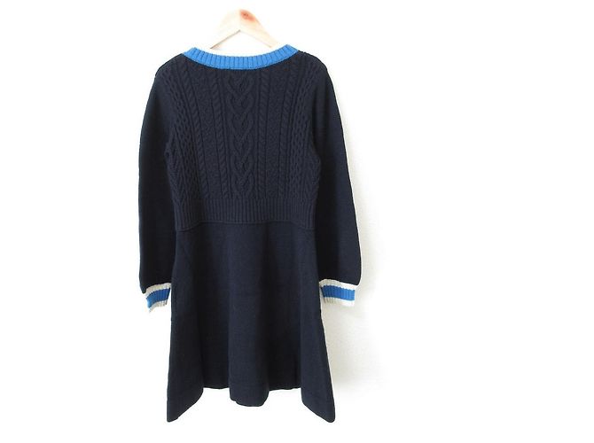 Autre Marque Vestido de malha BLUE LABEL CRESTBRIDGE Azul Azul marinho - vista 2