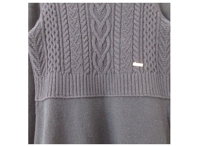 Autre Marque Vestido de malha BLUE LABEL CRESTBRIDGE Azul Azul marinho - vista 5