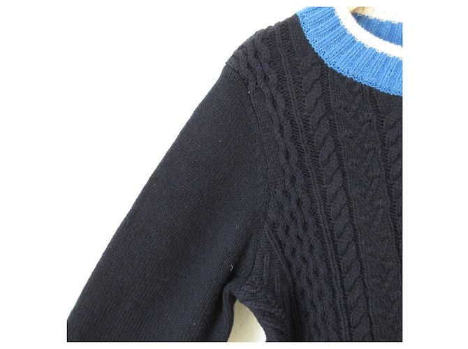 Autre Marque Vestido de malha BLUE LABEL CRESTBRIDGE Azul Azul marinho - vista 7