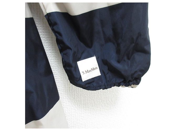S Max Mara Cappotto reversibile The Cube Beige Verde Blu navy - vista 11