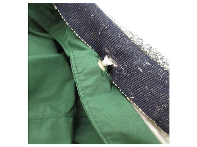 S Max Mara Cappotto reversibile The Cube Beige Verde Blu navy - vista 12