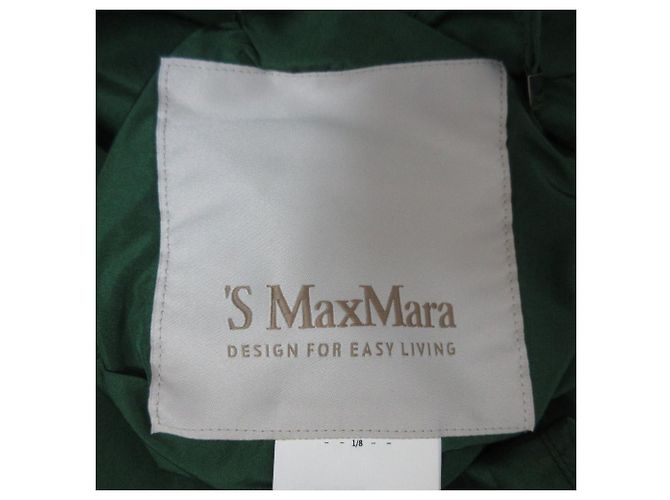 S Max Mara Cappotto reversibile The Cube Beige Verde Blu navy - vista 19