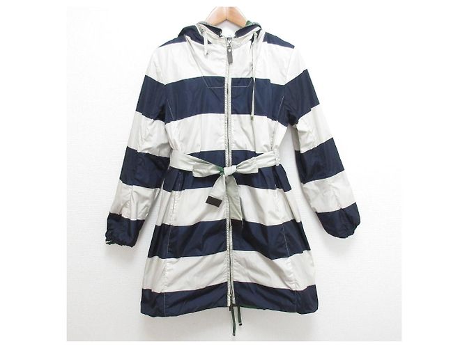 S Max Mara Cappotto reversibile The Cube Beige Verde Blu navy - vista 7
