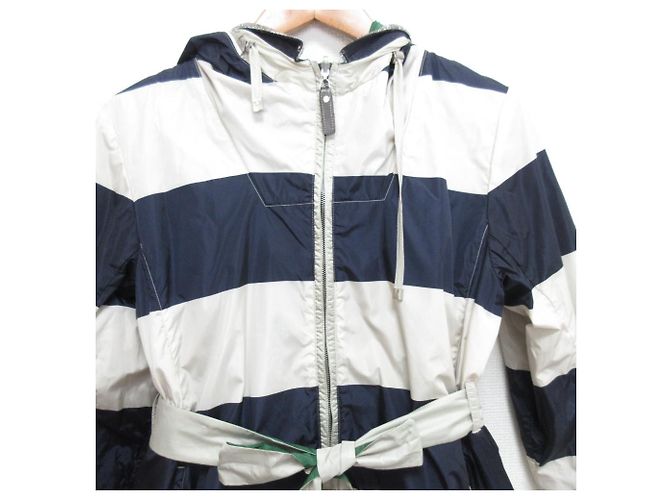 S Max Mara Cappotto reversibile The Cube Beige Verde Blu navy - vista 9
