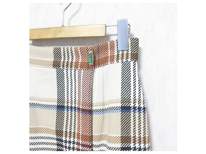 Autre Marque Falda de cuadros Emmel Refines SMF BALLI Beige - vista 3