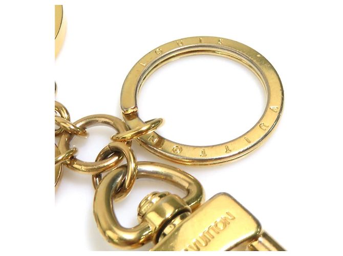 Portachiavi Louis Vuitton oro D'oro - vista 6
