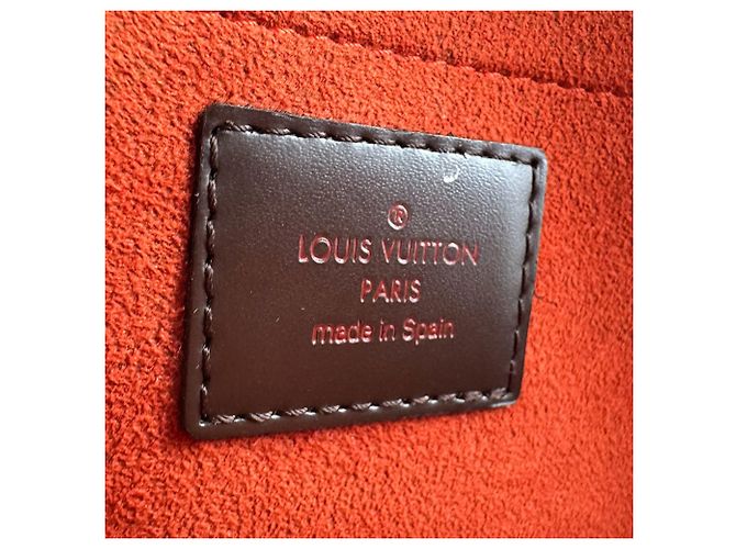 Borsa Louis Vuitton Damier Salia Mini Marrone Damier ebene - vista 12